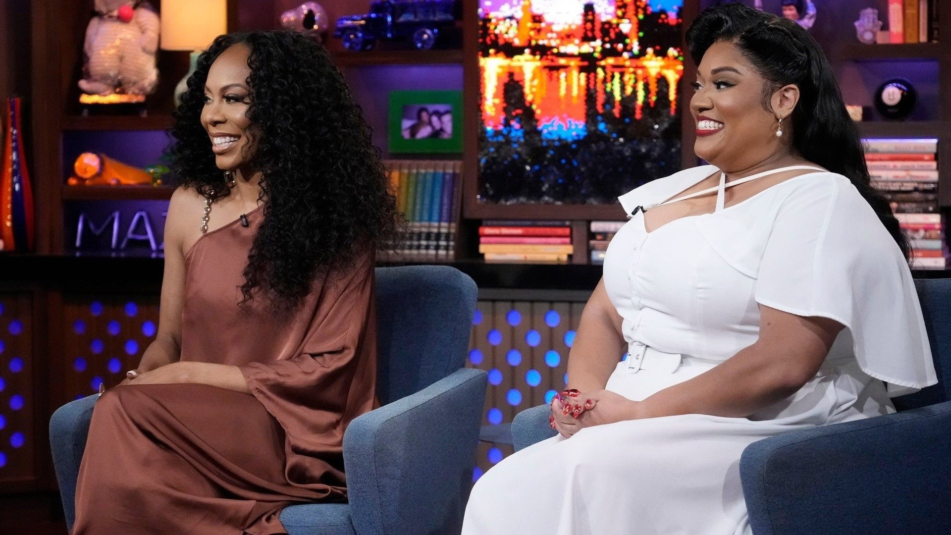 X Mayo and Sanya Richards-Ross