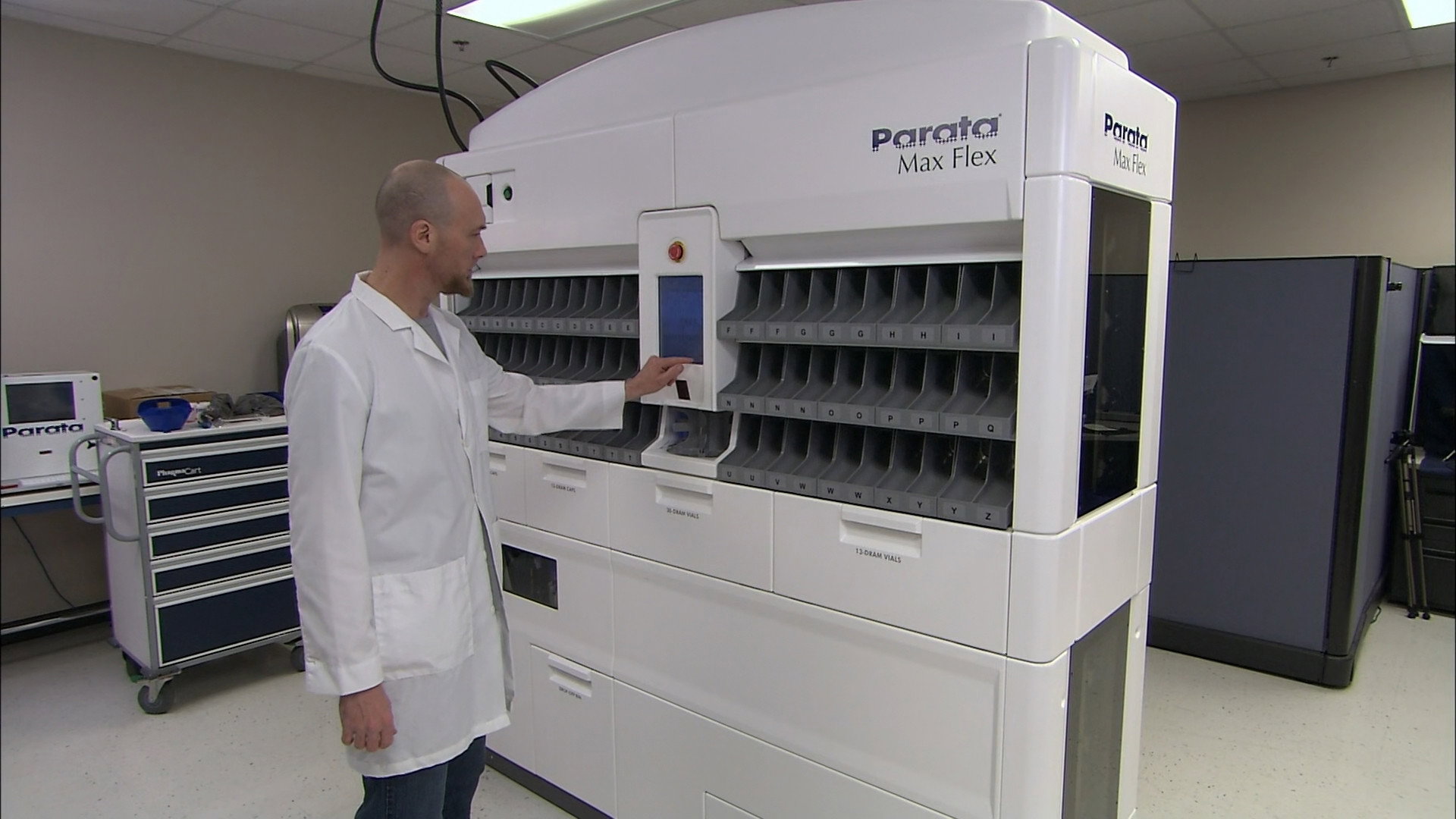 LED Tubes, Chocolate Peanut Butter Bars, Robotic Medication Dispensers
