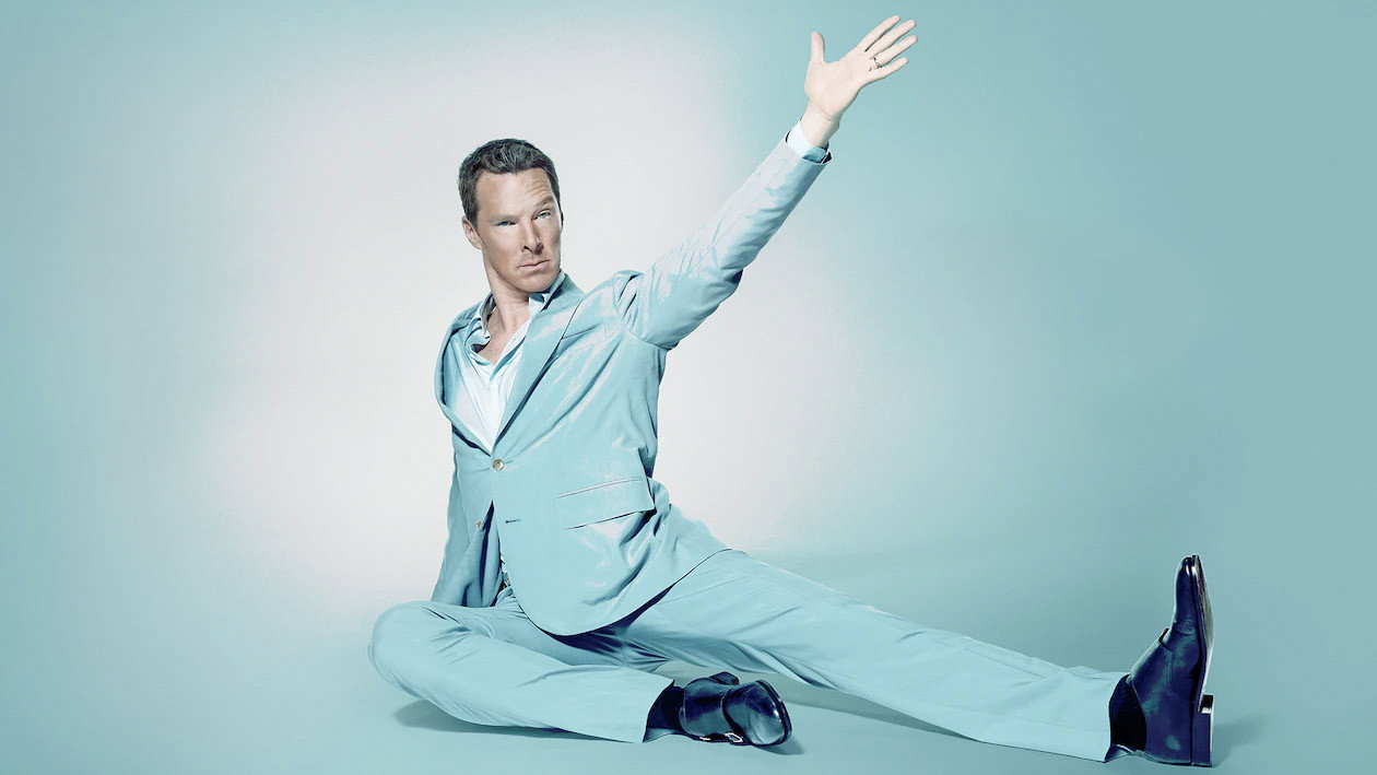 Benedict Cumberbatch with Arcade Fire