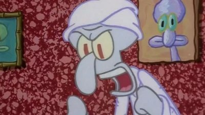Squidward the Unfriendly Ghost