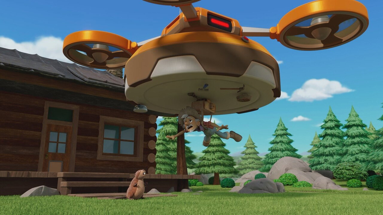 Air Rescue: Pups Stop the Mid-Air Magnet