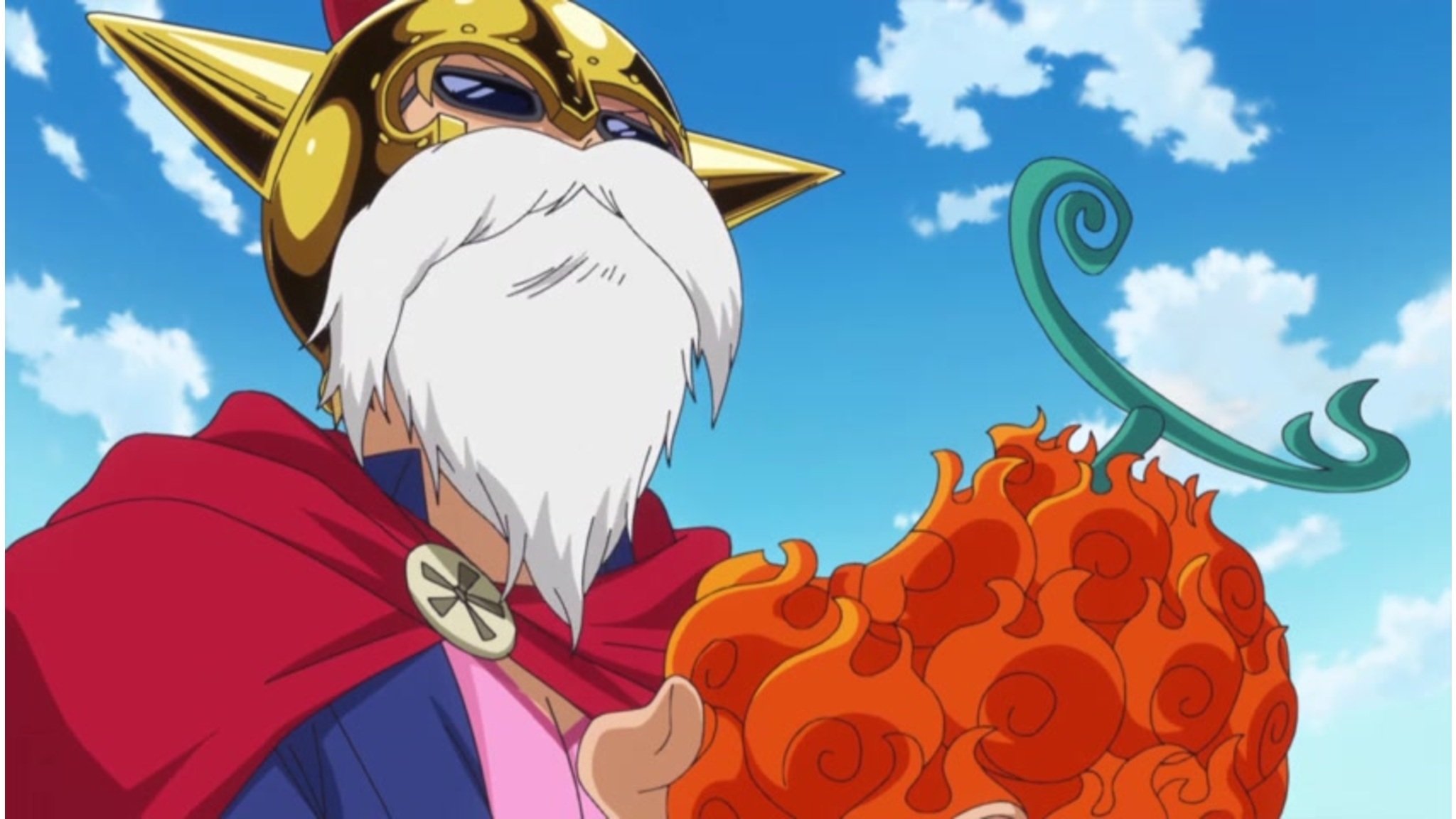 The Fire Fist Strikes! The Flare-Flare Fruit Power Returns!