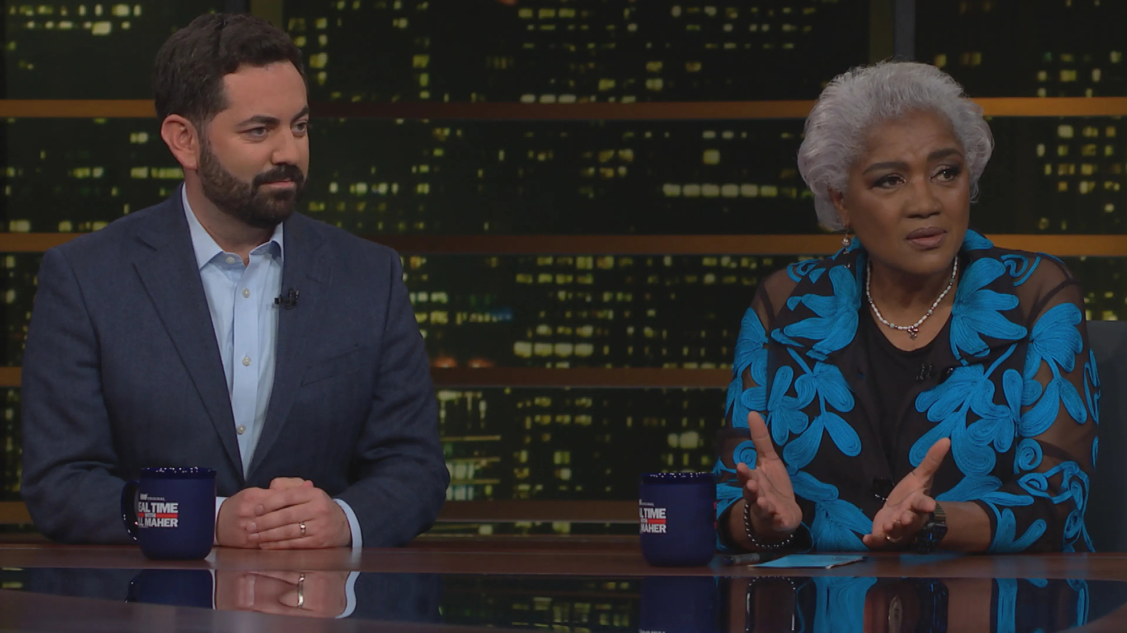 May 9, 2025: David Hogg, Donna Brazile, Rep. Mike Lawler