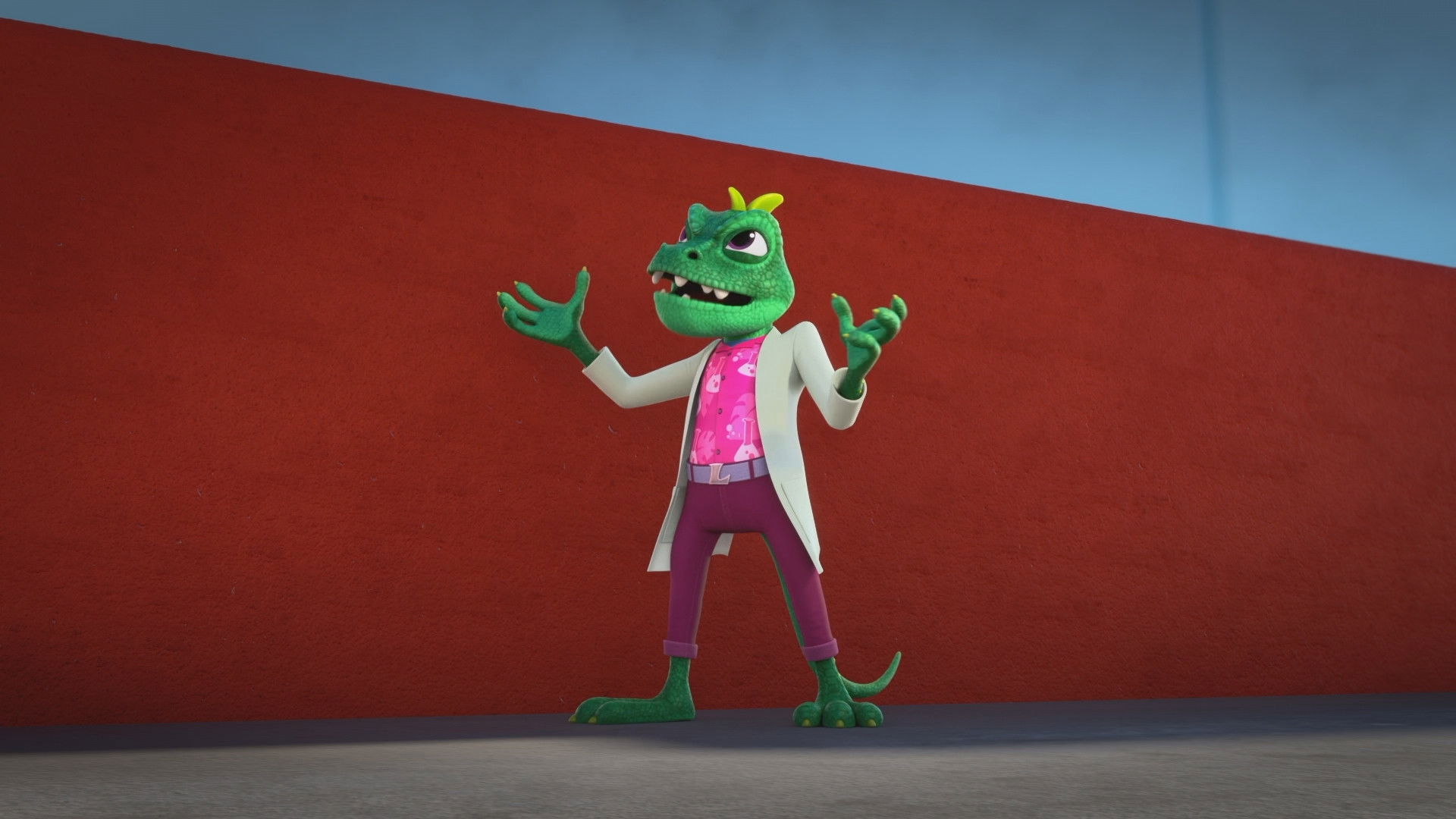 Giant-Sized Lizard