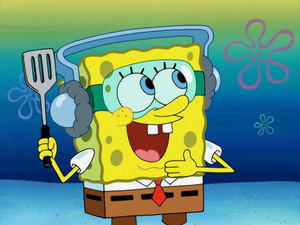 Restraining SpongeBob