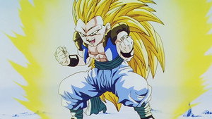 Gotenks' Ace in the Hole! Transformation! Super Gotenks 3!