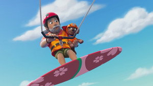 Pups Save the Mountain Surfers
