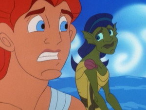 Hercules and the Son of Poseidon